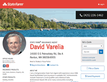 Tablet Screenshot of davidvarelia.com
